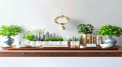 豪门国际全球移民规划服务，顾问团队为客户家庭制定欧美主流移民方案，专业文件与护照摆放在精致桌面上
